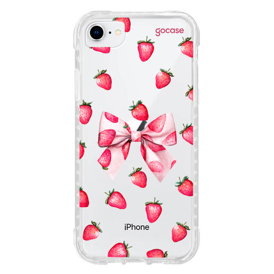 Capinha para celular  Strawberry Bow