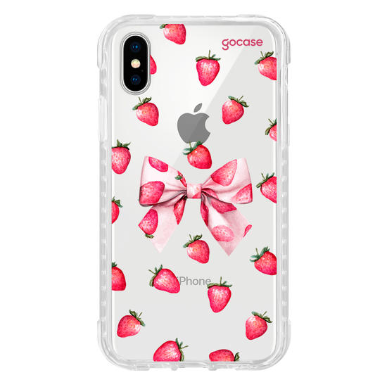 Capinha para celular  Strawberry Bow
