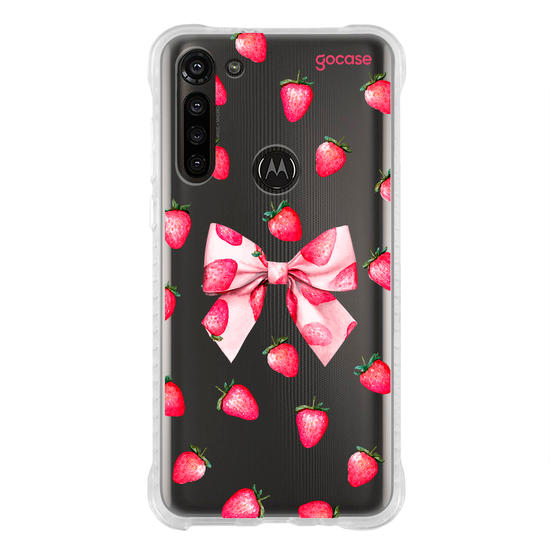Capinha para celular  Strawberry Bow