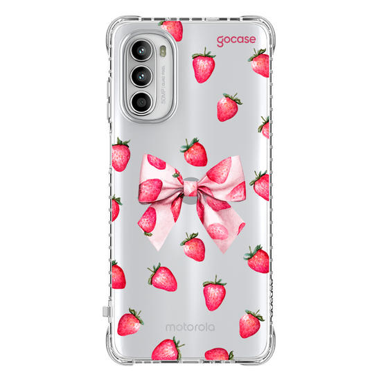 Capinha para celular  Strawberry Bow