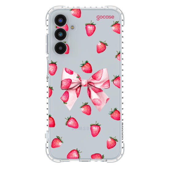 Capinha para celular  Strawberry Bow