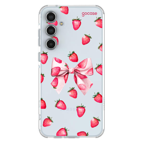 Capinha para celular  Strawberry Bow