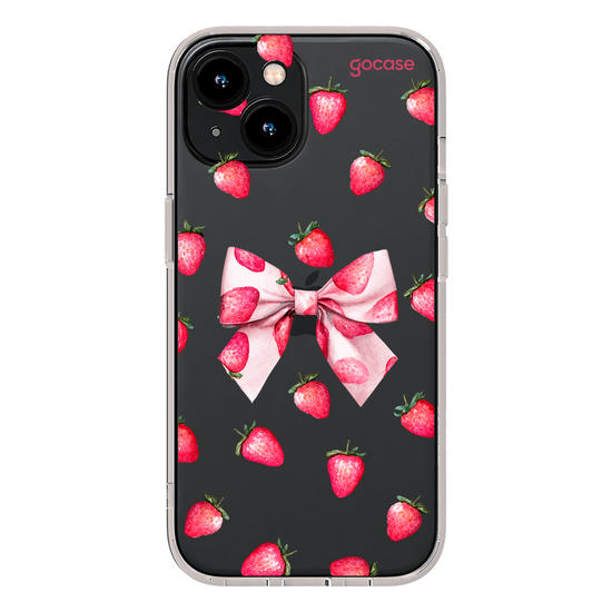 Capinha para celular  Strawberry Bow