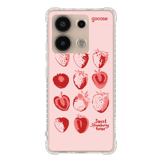 Capinha para celular  Strawberry Farm