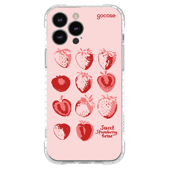 Capinha para celular  Strawberry Farm