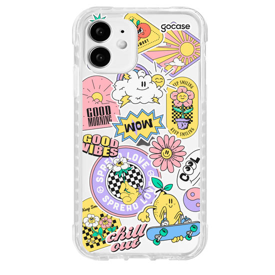 Capinha para celular  Stickers Pastel