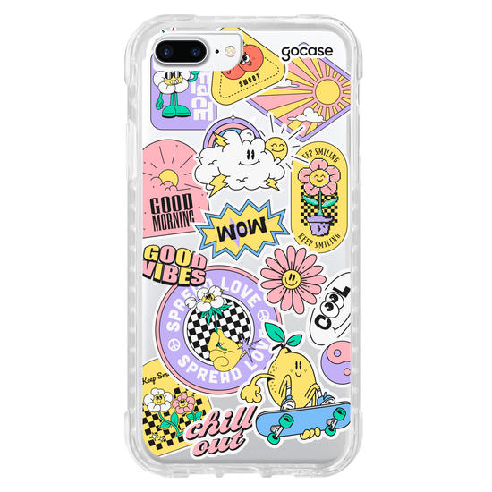 Capinha para celular  Stickers Pastel