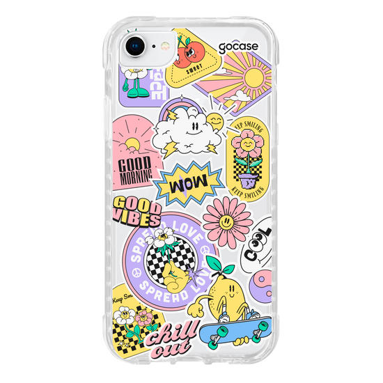 Capinha para celular  Stickers Pastel