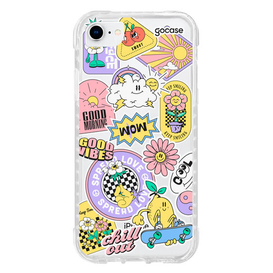 Capinha para celular  Stickers Pastel