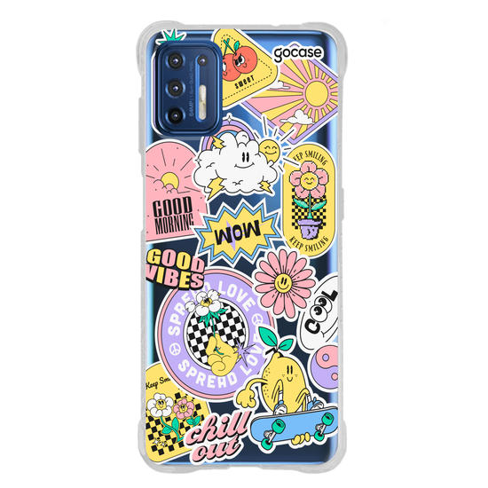 Capinha para celular  Stickers Pastel