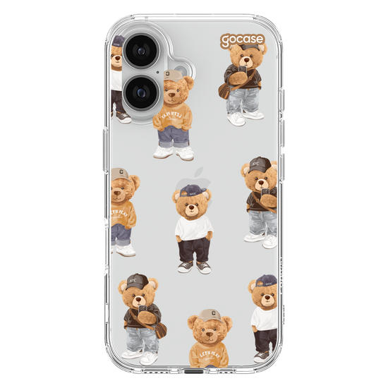 Capinha para celular  Streetwear Bear Pattern