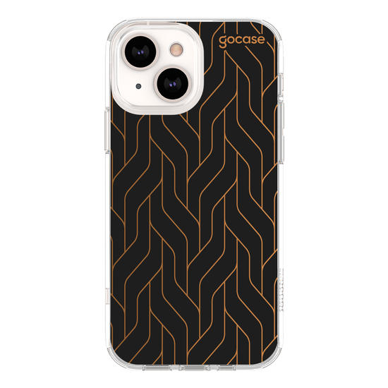 Golden Stripes Phone Case