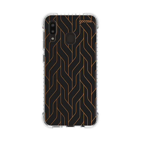Capinha para celular Stripes Dourado