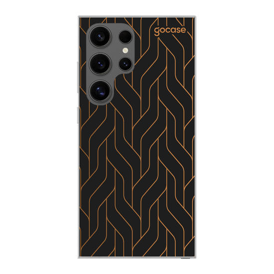 Golden Stripes Phone Case