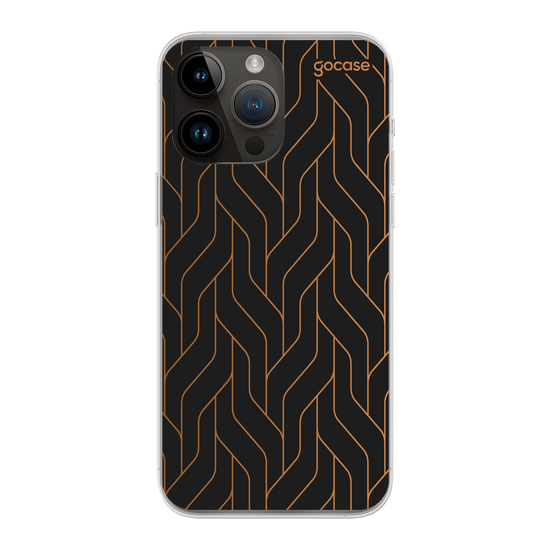 Golden Stripes Phone Case