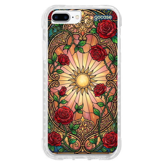 Capinha para celular  Stunning Glass Flowers