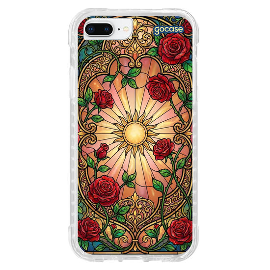 Capinha para celular  Stunning Glass Flowers