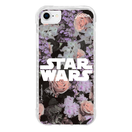 Capinha para celular Star Wars - Flores