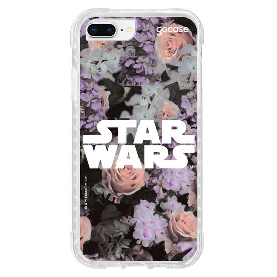 Capinha para celular Star Wars - Flores