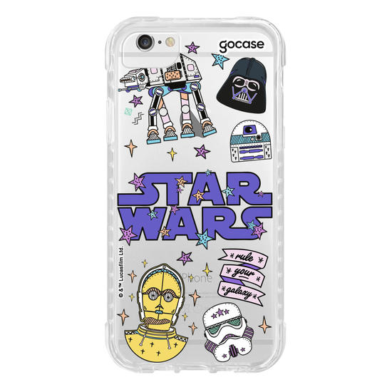 Capinha para celular Star Wars - Patches