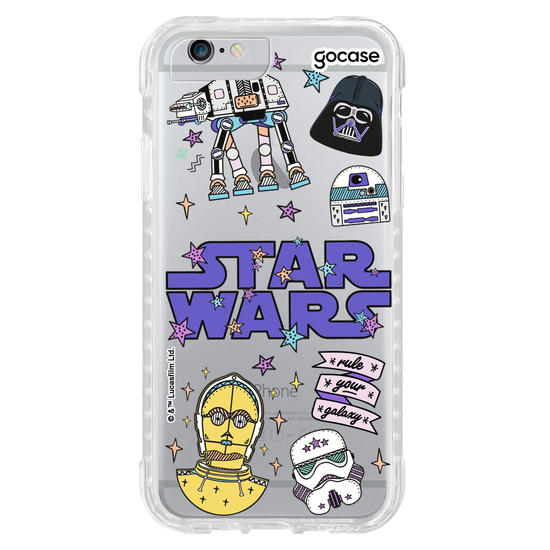 Capinha para celular Star Wars - Patches