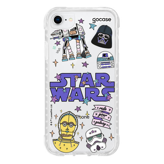 Capinha para celular Star Wars - Patches