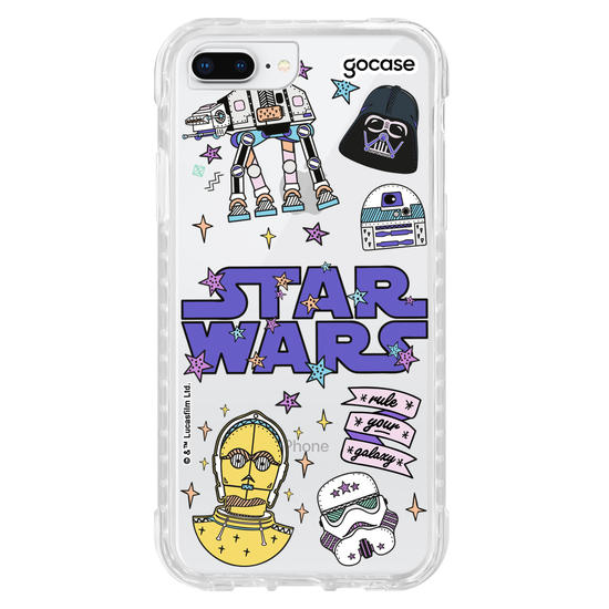 Capinha para celular Star Wars - Patches