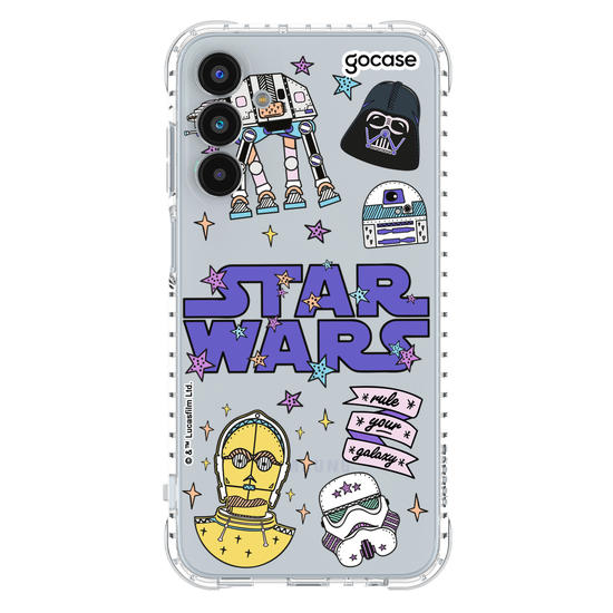 Capinha para celular Star Wars - Patches