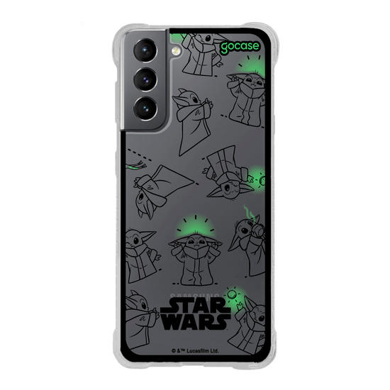 Capinha para celular  Star Wars - Grogu Doodle Pattern