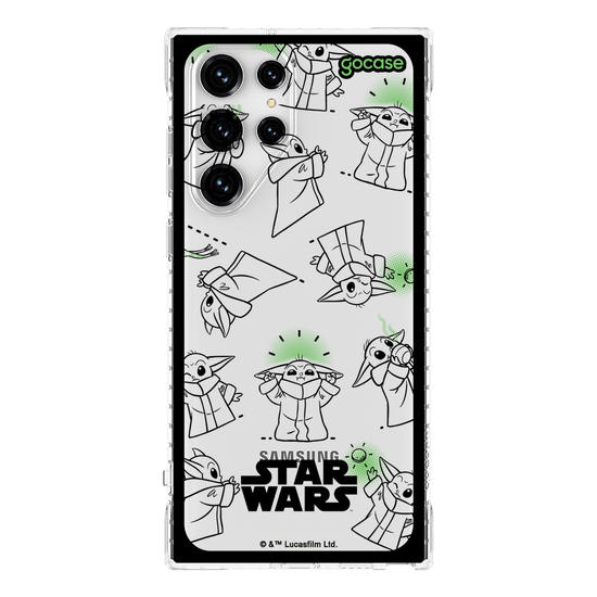 Capinha para celular  Star Wars - Grogu Doodle Pattern