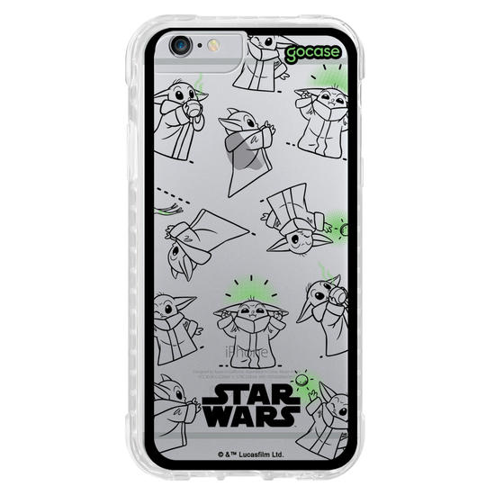 Capinha para celular  Star Wars - Grogu Doodle Pattern