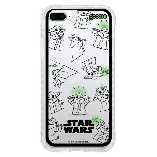 Capinha para celular  Star Wars - Grogu Doodle Pattern