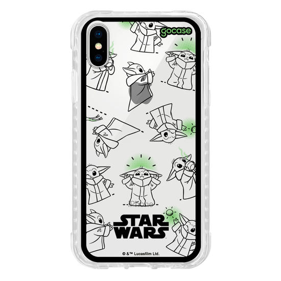 Capinha para celular  Star Wars - Grogu Doodle Pattern
