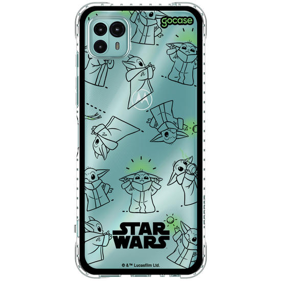 Capinha para celular  Star Wars - Grogu Doodle Pattern