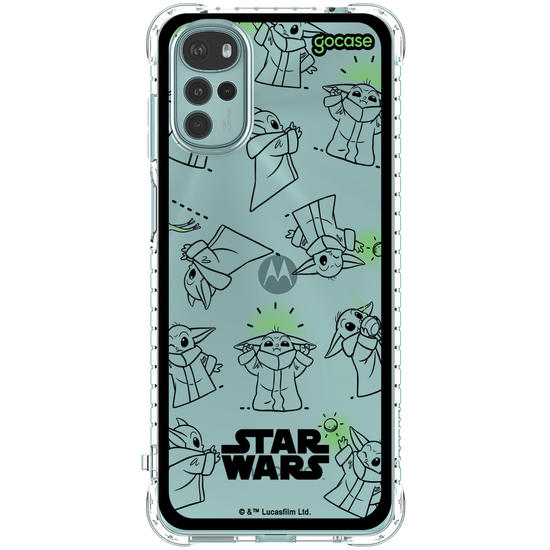 Capinha para celular  Star Wars - Grogu Doodle Pattern