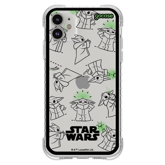 Capinha para celular  Star Wars - Grogu Doodle Pattern
