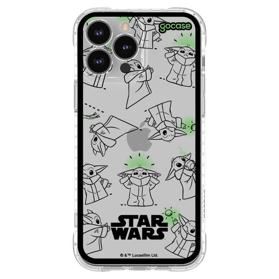 Capinha para celular  Star Wars - Grogu Doodle Pattern