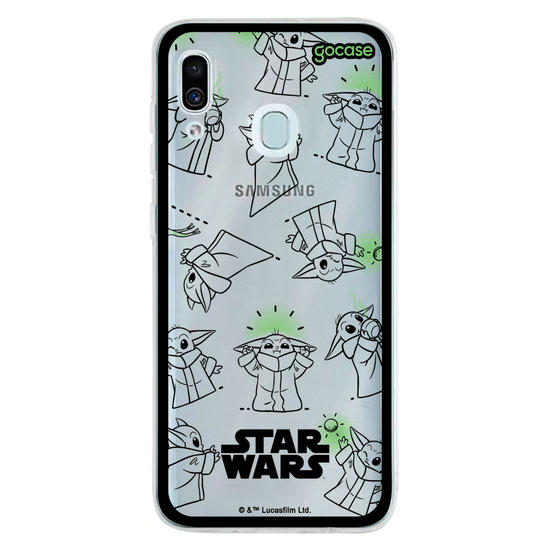  Star Wars - Grogu Doodle Pattern
