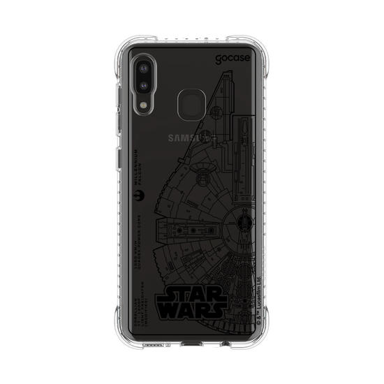 Capinha para celular  Star Wars - Lineart Millennium Falcon