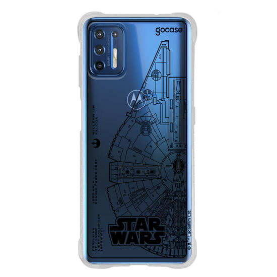 Capinha para celular  Star Wars - Lineart Millennium Falcon