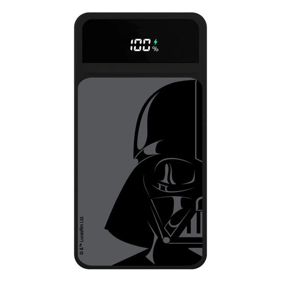 Carregador Portátil Turbo 10000mah Preto - Star Wars - Darth Vader Helmet