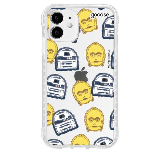 Capinha para celular Star Wars - C-3PO e R2-D2
