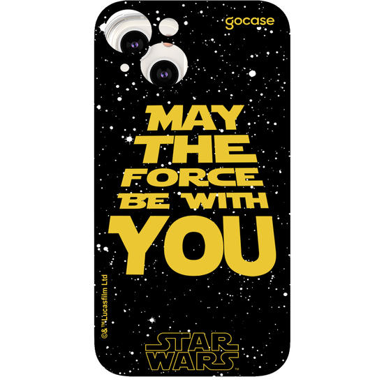 Capinha para celular  Star Wars - May The Force Be With You