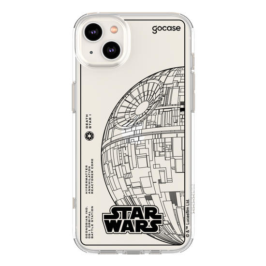 Capinha para celular  Star Wars - Lineart Death Star