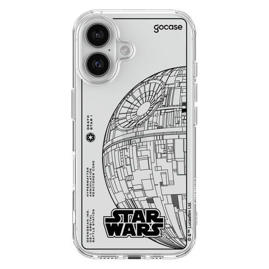 Capinha para celular  Star Wars - Lineart Death Star