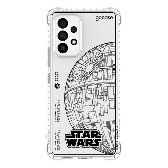 Capinha para celular  Star Wars - Lineart Death Star