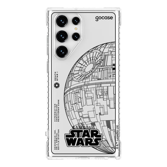 Capinha para celular  Star Wars - Lineart Death Star