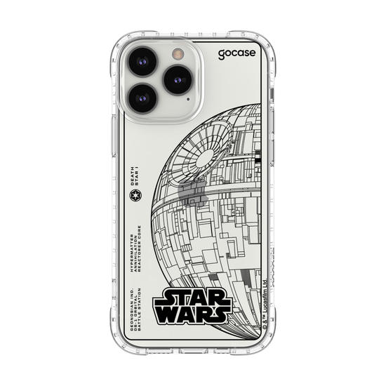 Capinha para celular  Star Wars - Lineart Death Star