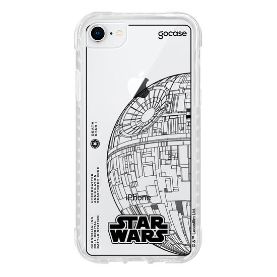 Capinha para celular  Star Wars - Lineart Death Star