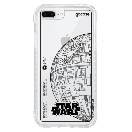 Capinha para celular  Star Wars - Lineart Death Star